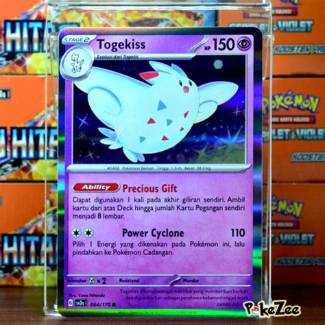 Jual Togepi Togetic Togekiss Sv S Kartu Pokemon Tcg Indonesia Kilau