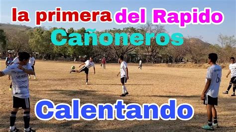 partido de primeras Rapido Cañoneros Vs Los angeles Negros del