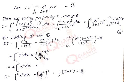 Class12 Isc Maths Important Questions Chapter Integration Definite