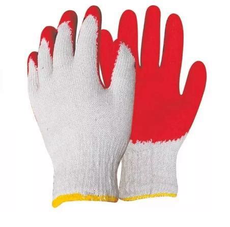 Polycotton Latex Dipping Work Safety Gloves China Nitrile Full Coated