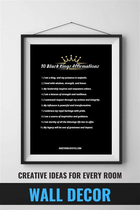 25 Powerful Affirmations for Black Men - Dare Your Lifestyle