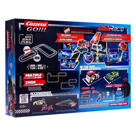 MorningSave: Carrera GO!!! Build ’N Race Slot Car Racing Set with 22 ...