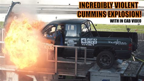 3000 HP Cummins Dyno Explosion Full Story YouTube