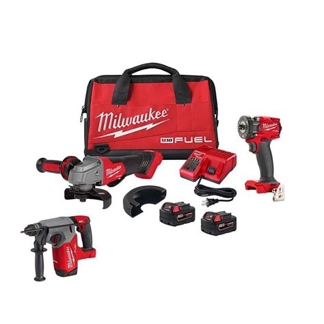 Milwaukee M18 Fuel 18v Lithium Ion Brushless Cordless 1 2 In Impact Wrench And Mid Torque I With