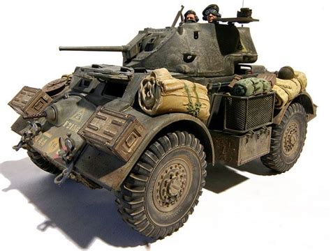 Staghound Armored Car by Steven J. Zaloga (Bronco 1/35) | Armored ...