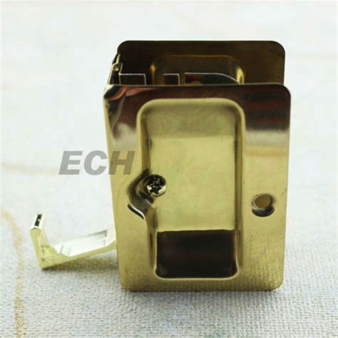 Solid Brass Sliding Door Lock