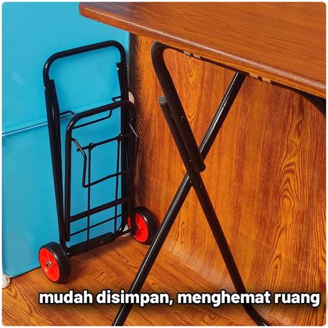 Jual Terbaik Troli Galon Lipat Trolly Angkut Barang Trolley Besi