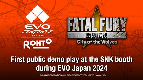 SNK参展EVO Japan 2024 SWC 2025决定举办 SNK中国官方网站