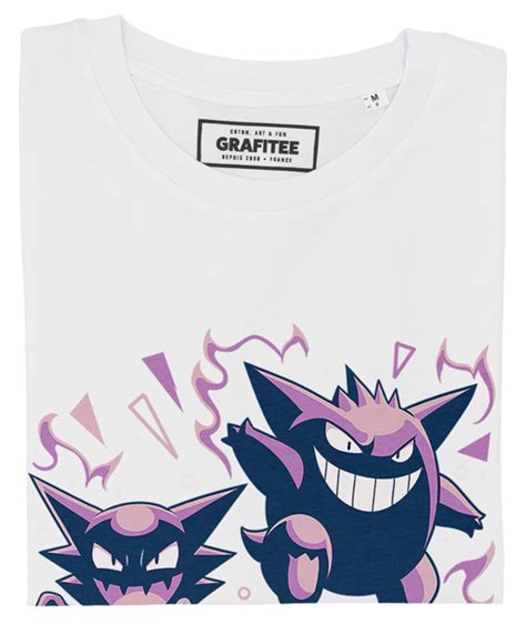 T Shirt Ghosts Pokemon Spectrum Ectoplasma Fantominus Grafitee