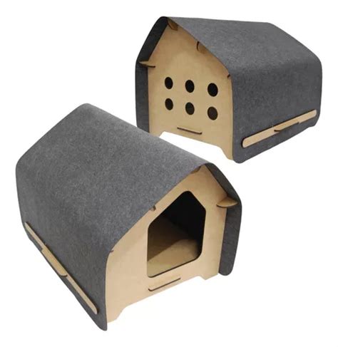 Casa Gato Arranhador Cabana Cama Playground Brinquedo Gatil