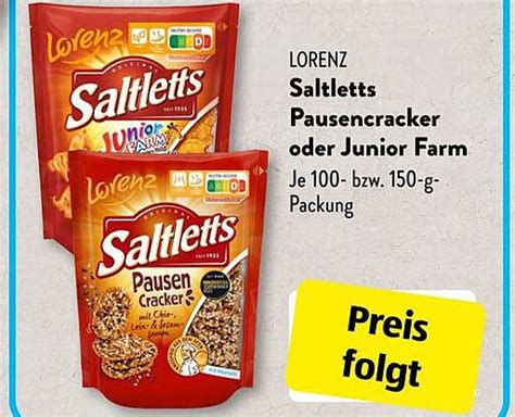 Lorenz Saltletts Pausencr Cker Oder Mini Brezel Angebot Bei Marktkauf