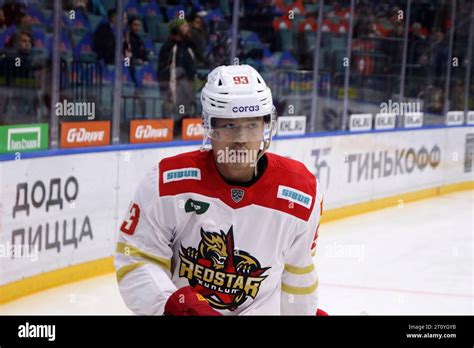 Sankt Petersburg Russland Oktober Kunlun Red Star Hockey Club