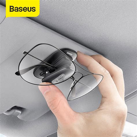 Baseus Car Eyeglass Holder Glasses Storage Clip Auto Interior Car