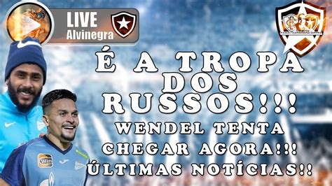 Live Alvinegra Raiz Segura A Tropa Dos Russos Wendel Tentar Chegar