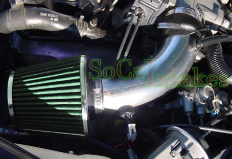 Black Green Air Intake Kit And Filter For 1990 1994 Chevy Lumina 31l V6