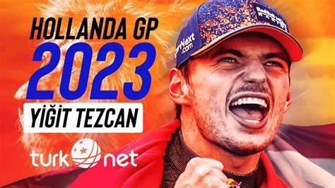 Formula 1 Hollanda GP 2023 Değerlendirme Yiğit Tezcan YouTube