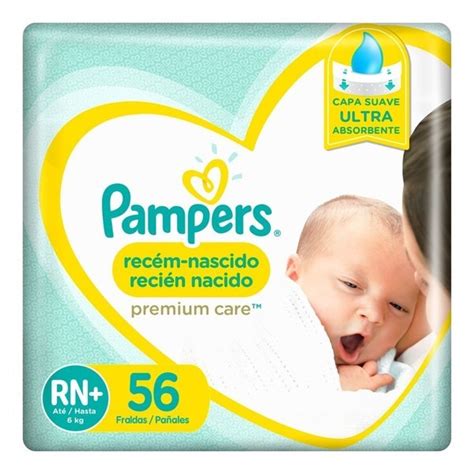 Pampers 56 Unidades Rn Pampers Pañales Para Bebé Farmacias Puntofarma