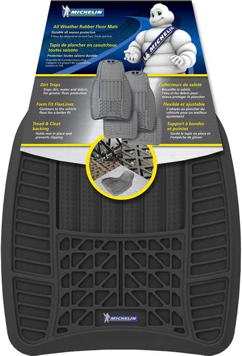 Michelin All Weather Floor Mat Set 4 Pc Canadian Tire