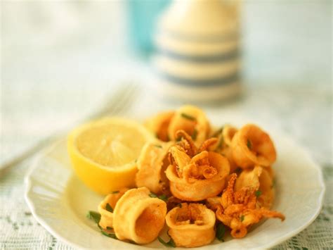 Fried Squid Rings Recipe Eat Smarter Usa