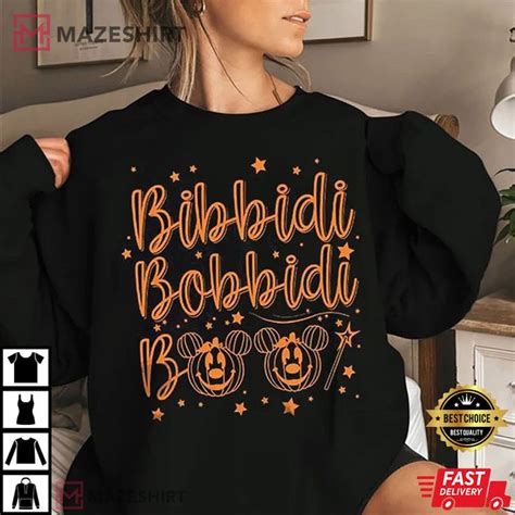 Bibbidi Bobbidi Boo Halloween T Shirt