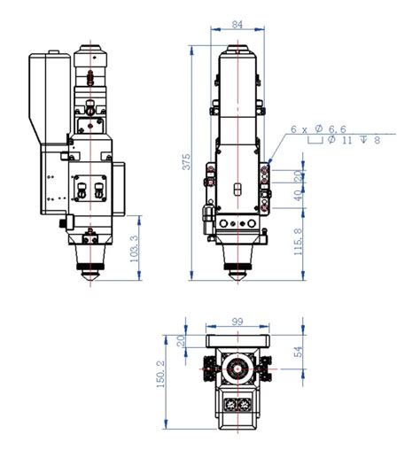 Wsx 0 3kw Autofocus Fiber Laser Cutting Head Nc30e Yupec