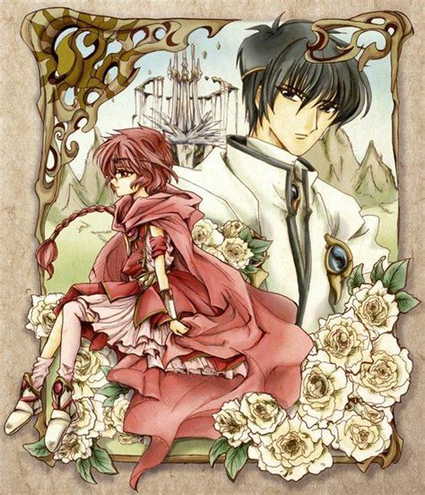 An Anime Scene With Two People And Flowers