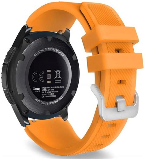 Pasek Silikonowy Opaska Do Garmin Forerunner Pomara Czowy Opinie I