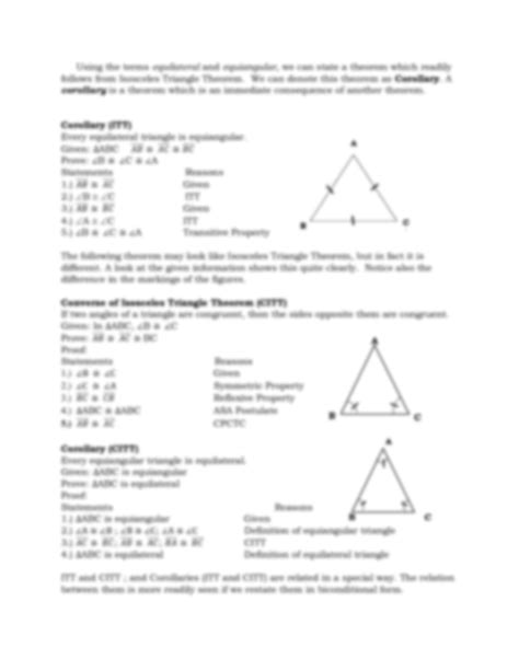 Solution 2nd Quarter Ws On Isosceles And Equilateral Triangle 1