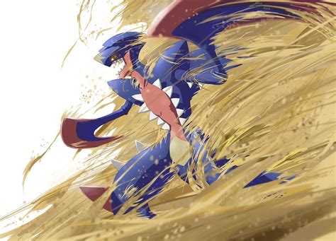 Pokemon Mega Garchomp Fan Art