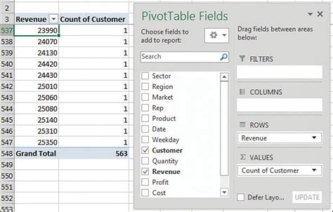 How To Create Pivot Table In Excel Cabinets Matttroy