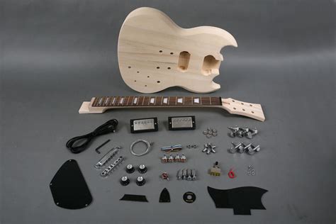 Basswood Sg Electric Guitar Diy Kit Clandestine Guitars Tienda