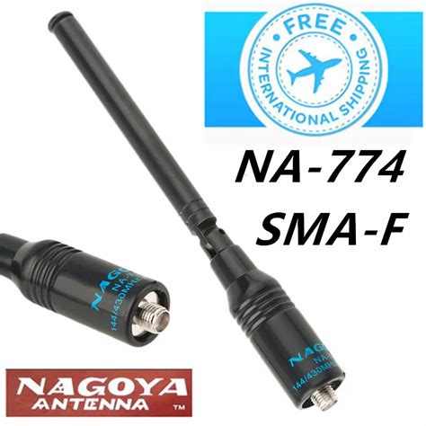 NAGOYA NA 774 SMA Female Or Male Telescopic Antenna Dual Band UHF VHF