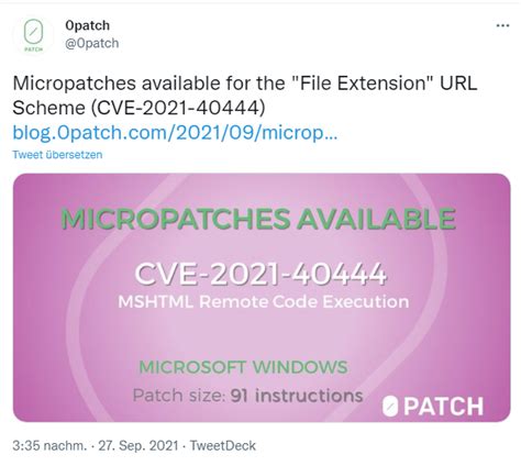 Windows Patch Fix F R Mshtml Schwachstelle Cve Borns