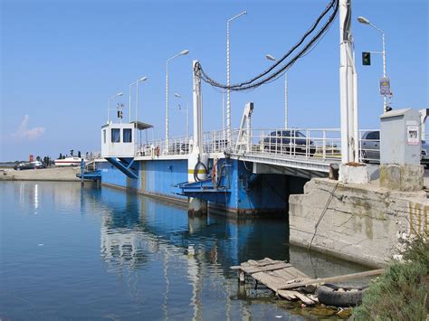 Lefkada Floating Swing Bridge Greece