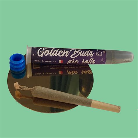 Pré Rolls De Golden Buds Pochon Vert