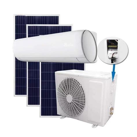 Split Wall Mounted Solar Air Conditioner Btu Dual Power China