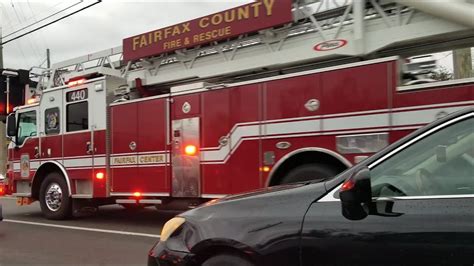 Fairfax County Tower 440 Responding YouTube