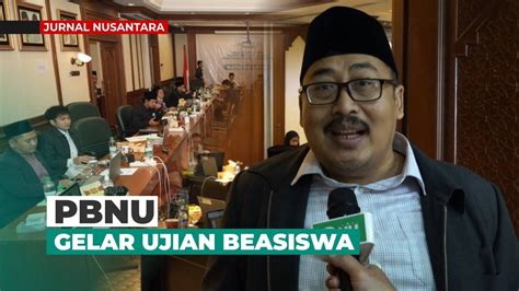 Pbnu Gelar Ujian Beasiswa Al Azhar Mesir Youtube