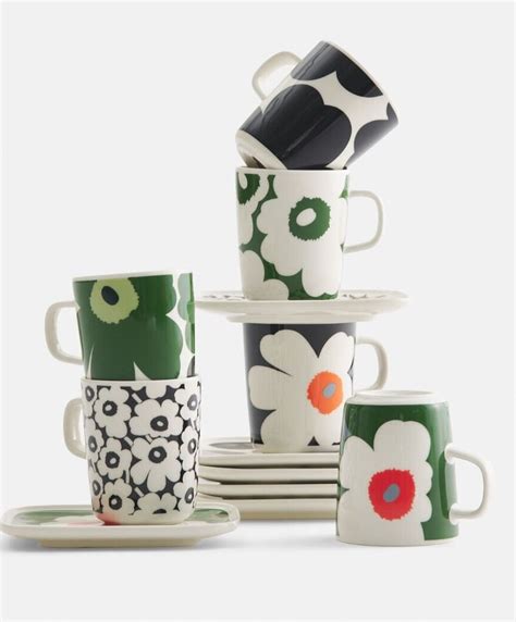 Marimekko Oiva Unikko Muki 250 Ml Hinta Hobbyhall Fi