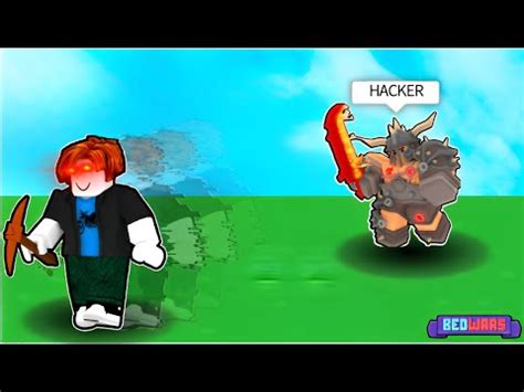 I Secretly Cheated Using Infinite Speed Roblox Bedwars Youtube