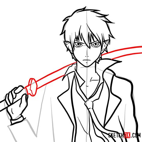 Anime Sword Drawing