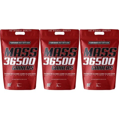 Kit X Mass Gainers G Chocolate Furious Nutrition