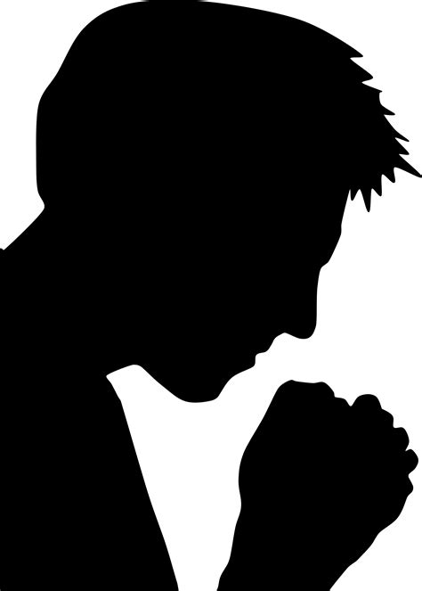 Praying Silhouette Png