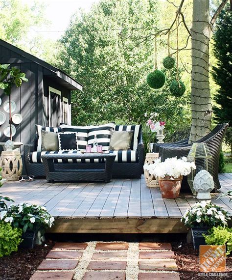 A Gorgeous Backyard Makeover With An Interior Designers Touch