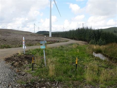 Road Junction Forest Of Ae Richard Webb Cc By Sa Geograph