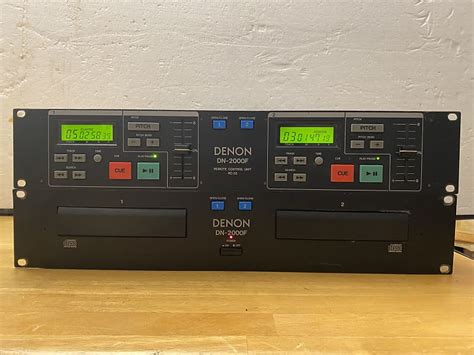 DENON DN 2000F Dual CD Player And RC 35 Remote Control Reverb