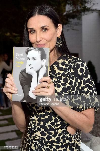 Demi Moore attends Demi Moore's 'Inside Out' book party on September ...