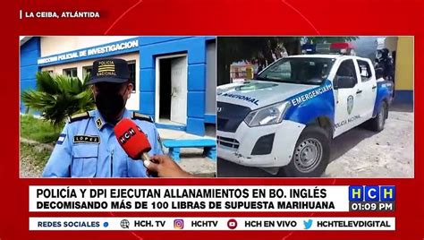 Polic A Nacional Decomisa M S De Libras De Supuesta Marihuana En La