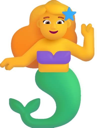 Woman Merpeople Default Emoji Download For Free Iconduck