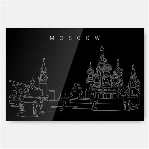 Russia City Art Collection EverLineArt